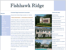 Tablet Screenshot of fishhawkridgehoa.com